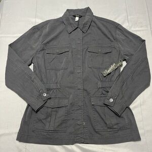 Supplies by Unionbay Women's Gray Utility Jacket , Cargo size S NWT